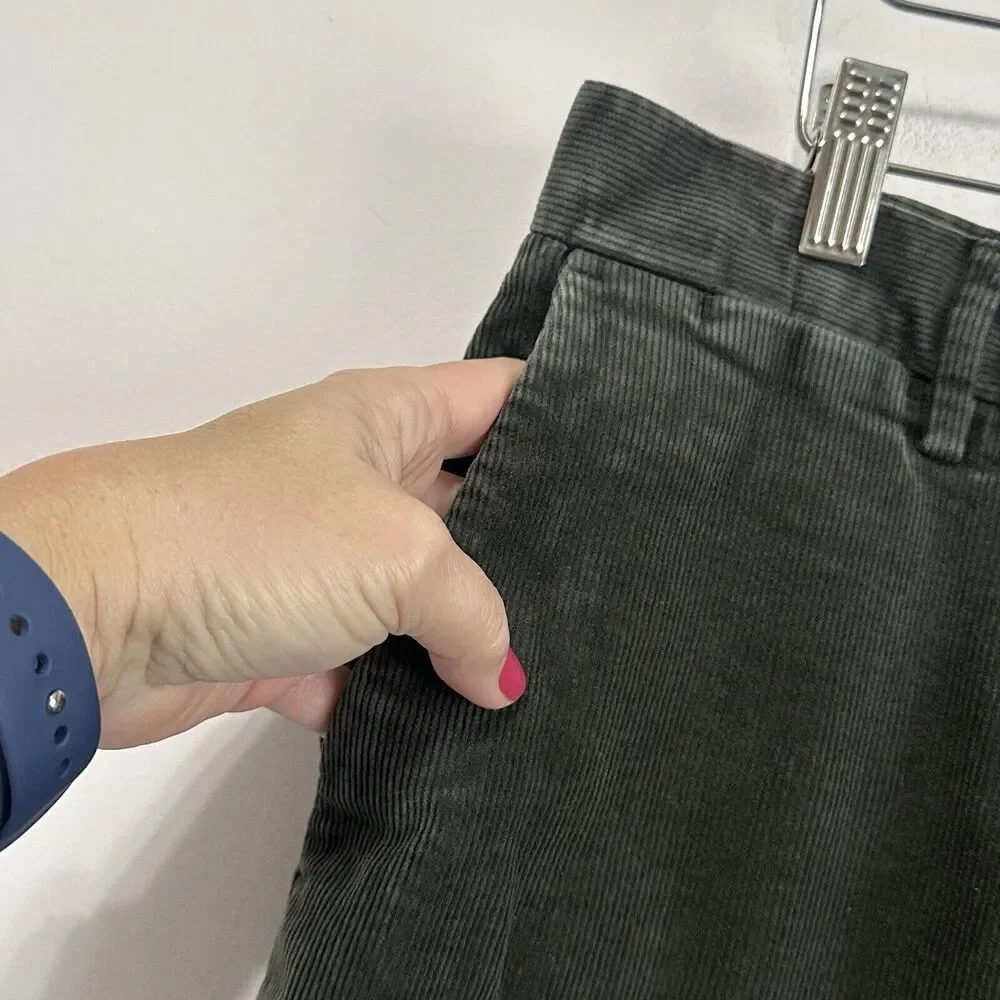 Polo Ralph Lauren Stretch Classic Fit Mens Corduroy Pants 40x30 (38x29) Green - Picture 4 of 10